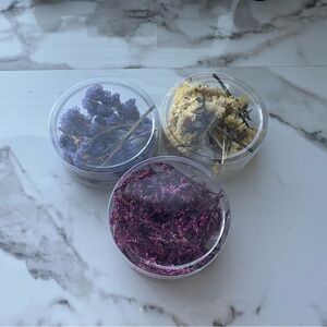 Three Piece Dried Flower Set